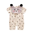 Newborn baby girl romper summer use cotton jumpsuit clothes