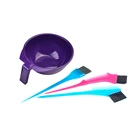 Hot selling professional hair salon equipment coloring tool hair dyeing brush and bowl set