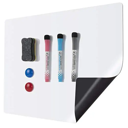 Whiteboard Magnetische Rückseite Magnet White Board Magnetische Trockenen Löschen Bord für Kühlschrank