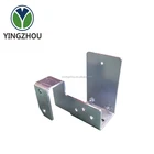 galvanized sheet metal laser cutting bending bracket fabrication