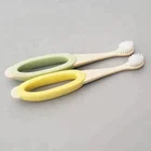Small baby ages 1~2 hand finger practise toothbrush with privated package