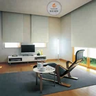 Electric window blinds parts remote control tubular motor motorized roller blind.