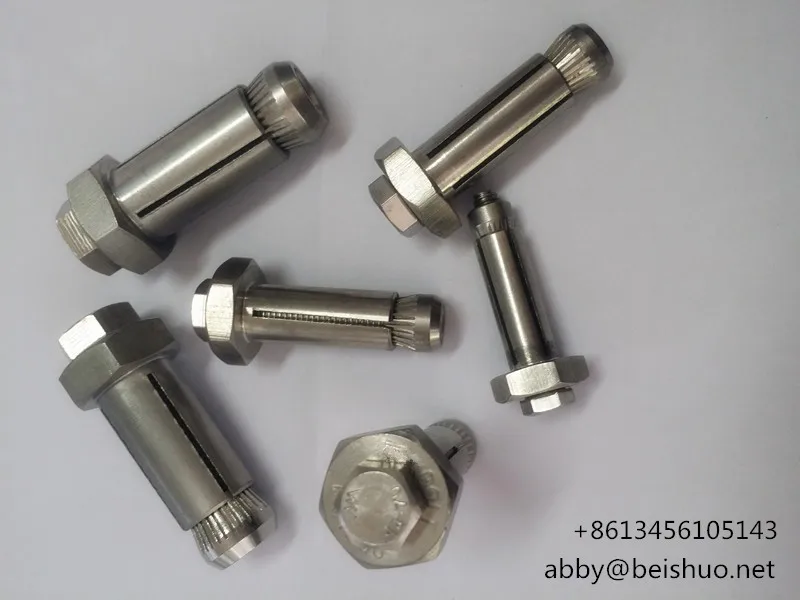 M8 X 50mm Carbon Steel Hex Nut Sleeve Anchor Expansion Bolts Buy