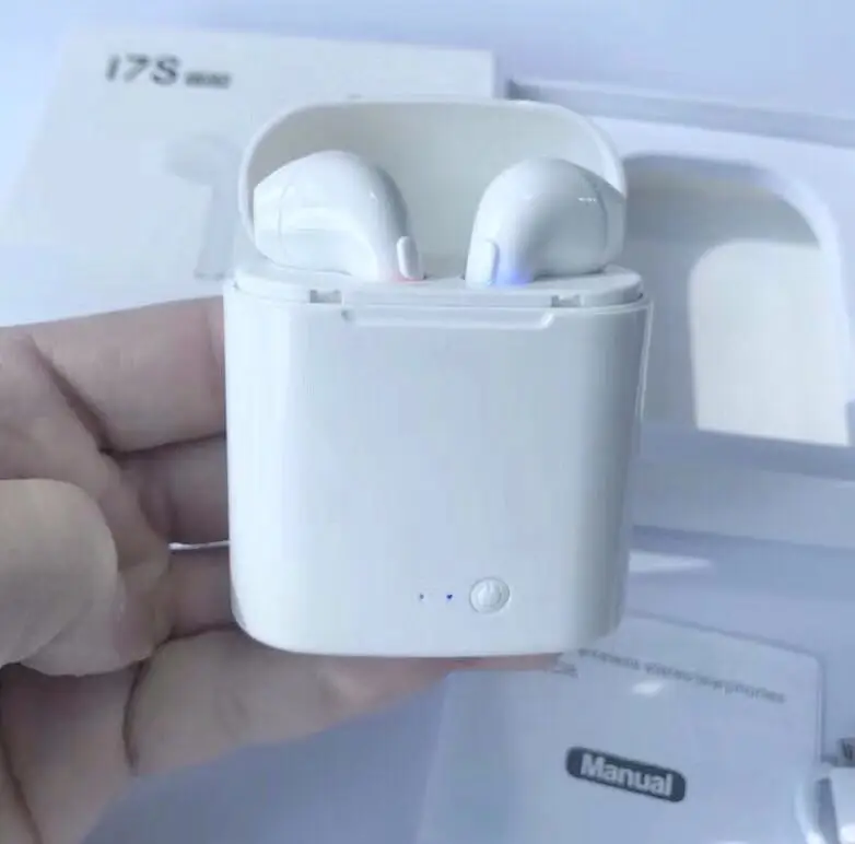 Handfree mini wireless earbuds blue tooth headphone with portable charging case for i7/i8/i9 mobile phone - ANKUX.COM