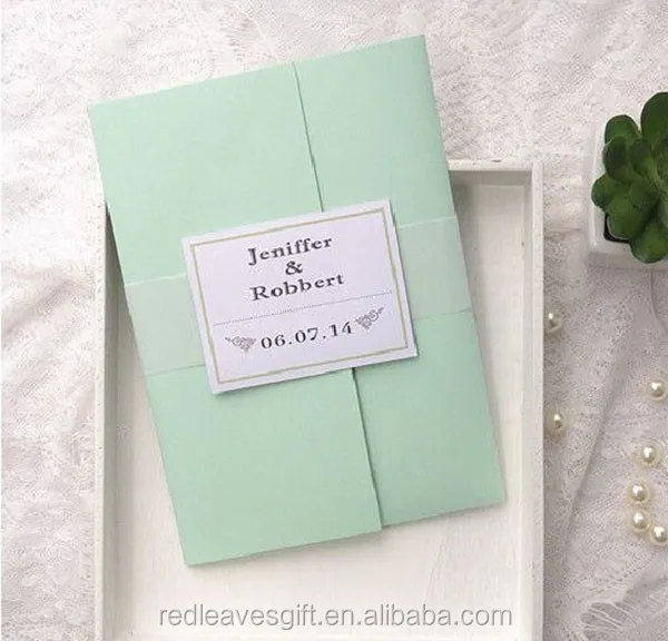 paper purple ribbon gift card wedding invitation card