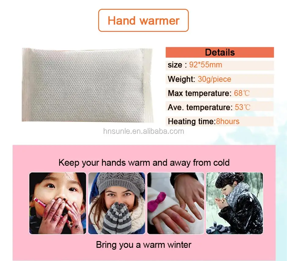 factory sale hand warmer hot pack