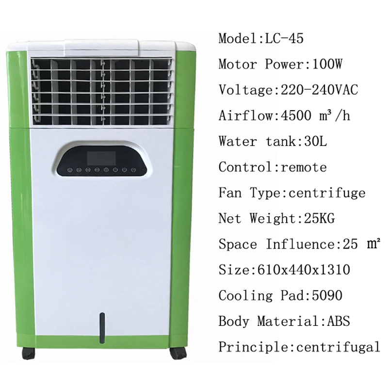 Dubai Desert Conditioner Two Stage Evaporative Air Cooler With Portable