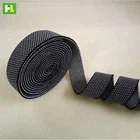 Excellent quality top sell black and white plaid elastic webbing band