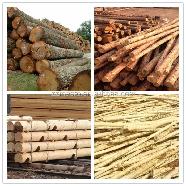 skin debarker machinery supplier provide wood log peel machine