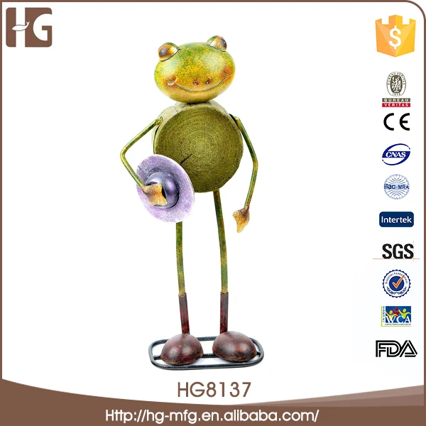 Wholesale home decoration metal 18x10x40CMH HG8137 creative craft with high quality