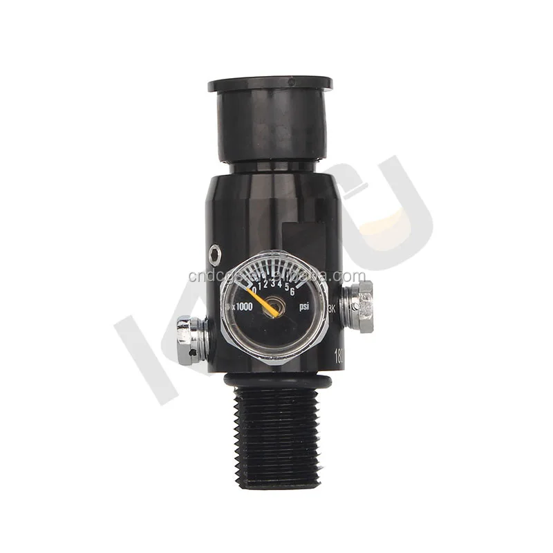 Paintball Air Tank Regulator 3000psi Tank Regulator Output Pressure 850psi/1800psi/2200psi Regulator PCP Air Gun factory