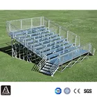 High quality outdoor metal bleachers steel trusses stadium grandstand used grandstand seats for sale