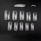 TSZS high quality nails tip square false nail tips Acrylic UV Gel Fake full cover Tip for Nail Salons