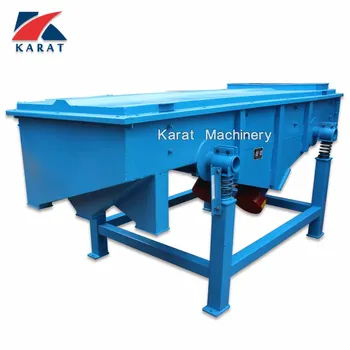 Sand screening machine rectangular sieve linear vibrating screen