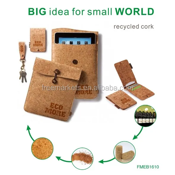 eco-friendly custom recycled cork picture frames