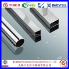 304 mirror finish decorative stainless steel pipe tube