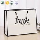 China manufacturer custom paper bag with your own logo kraft paper shopping bag