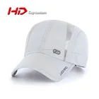 high quality dry fit polyester running sport cap