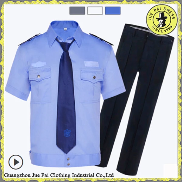 Short Sleeve Security Guard Uniform For Summer Buy Blue Security Uniformsshort Sleeve 