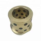 custom precision mould spare parts brass bearing sleeve
