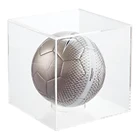 Acrylic Display Box For Ball Display Collection Ball Storage Acrylic Soccer Display Cube