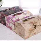 Luxury cardboard suitcase boxes packaging mini suitcases wholesale