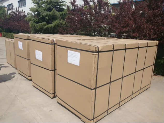 Top quality both sides melamine 18mm particle board with cheap price from fushi wood group