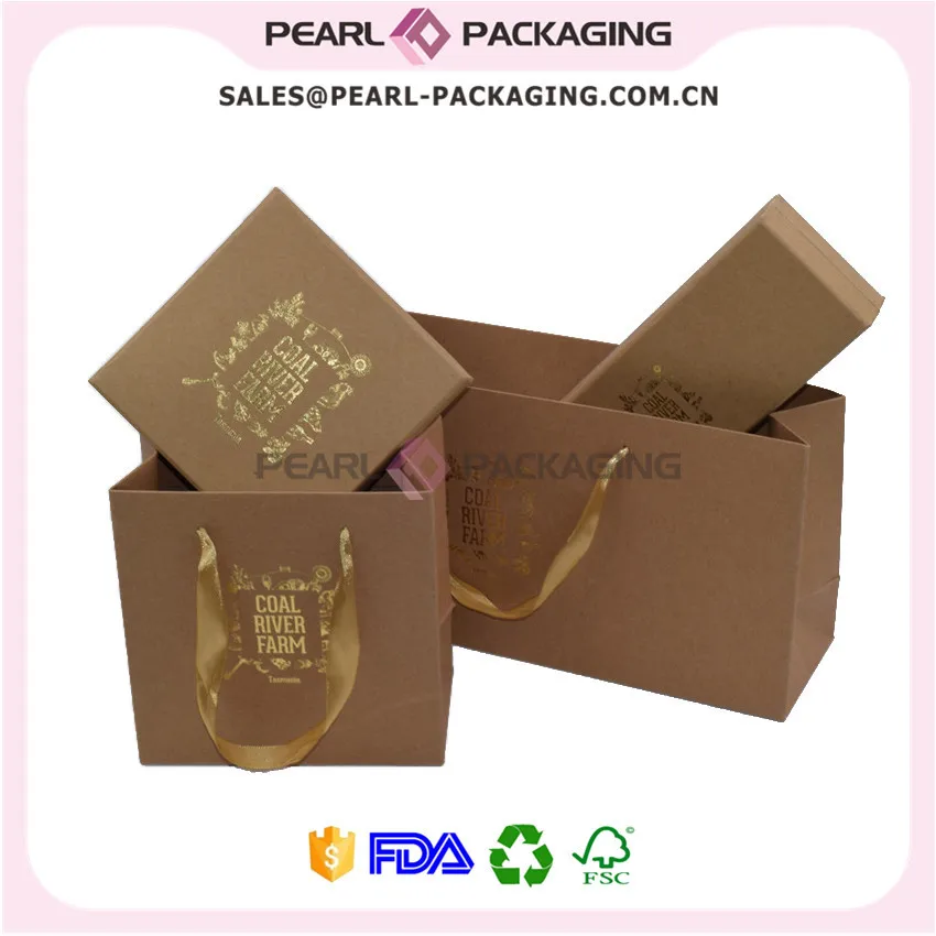 brown kraft cardboard 9 chocolates box with food