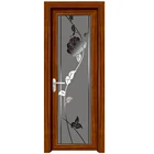 HS-JY9042 tempered glass office pictures aluminum window and door