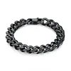 Marlary Quality Assurance Fashion Black Stainless Steel Big Chain Jewelry Luxury Bracelet Men