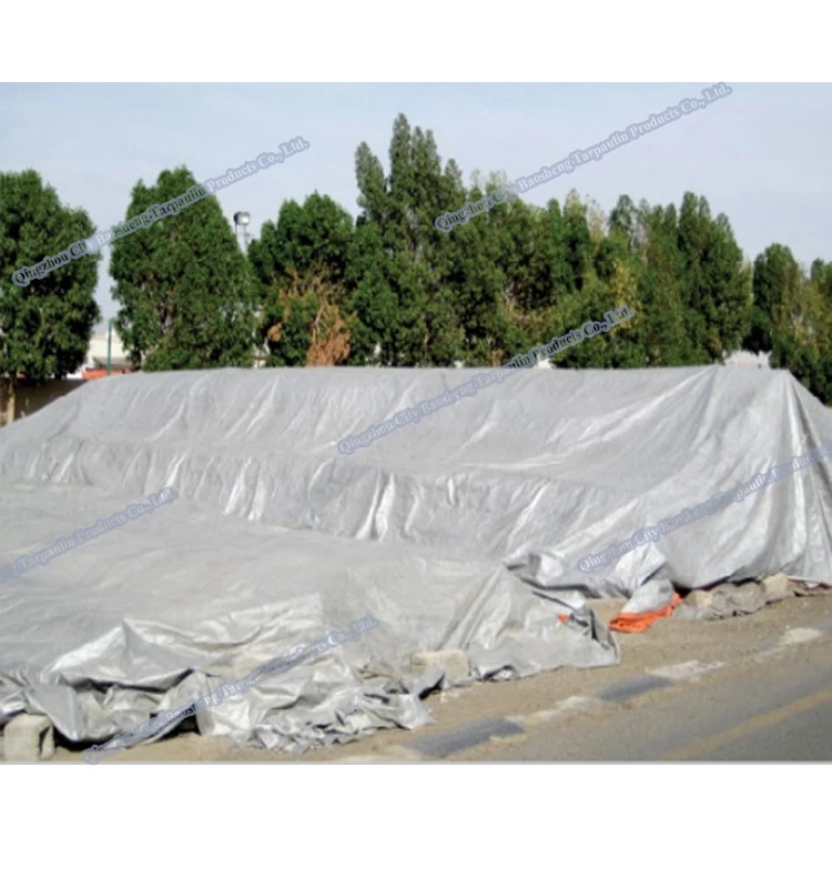 2015 Special port PE tarpaulin Rotproof pe tarpaulin with pp rope and aluminum eyelet