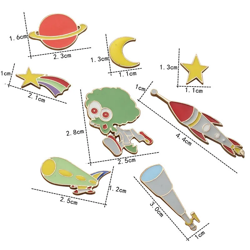 Cute Pink Hanger Brooches for Women Enamel Brooch Pins Fashion Jewelry Bijouterie Jacket Badges Pendants Broches