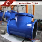 Accept custom medium pressure din dn600 304 316 T type strainer for water
