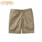 International School Design OEM Khaki/Black 100% Cotton International Primary School Uniform Design