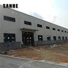 Structural Steel Construction Steel Frame Building Low Cost Prefab Warehouse