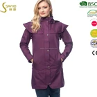 Fashion Womens clothing waterproof breathable jacket for outdoor