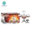 High quality kids musical band jazz drum set toys with chair
