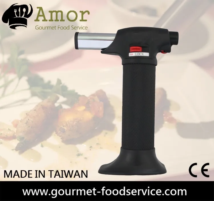 rechangeable new chef creme brulee micro cooking fire torch