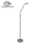Goose Arm Satin Nickel Suit for Sofa Lighting/Light/LED/Decoration standing Floor Lamp modern living room