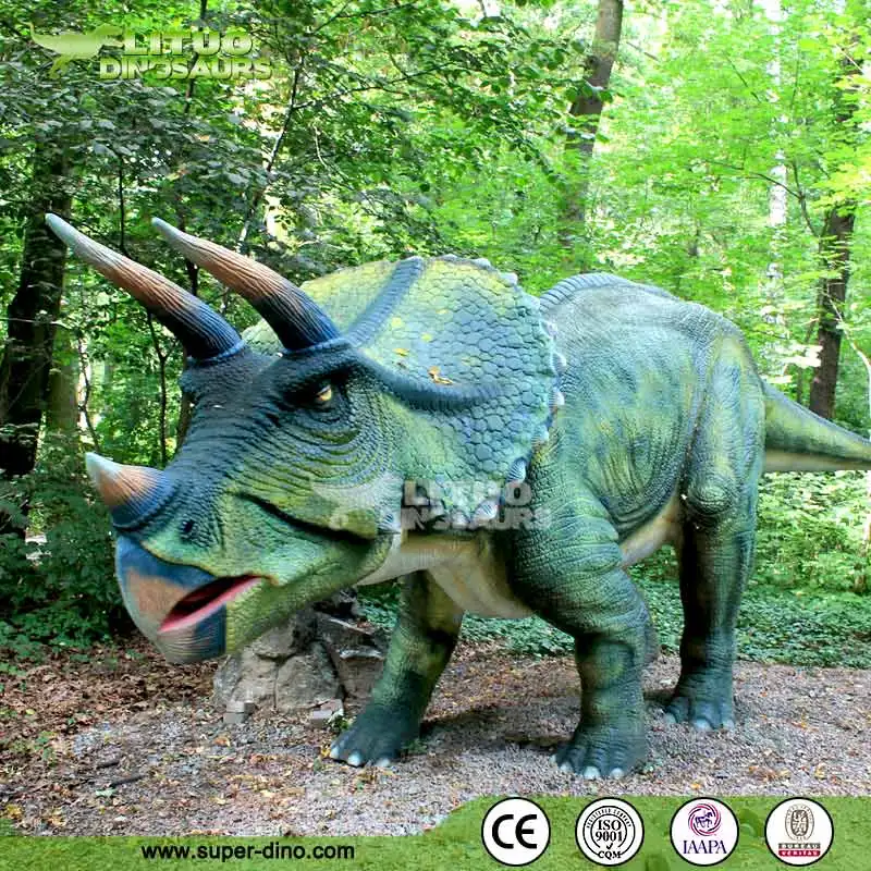 looks like a triceratops