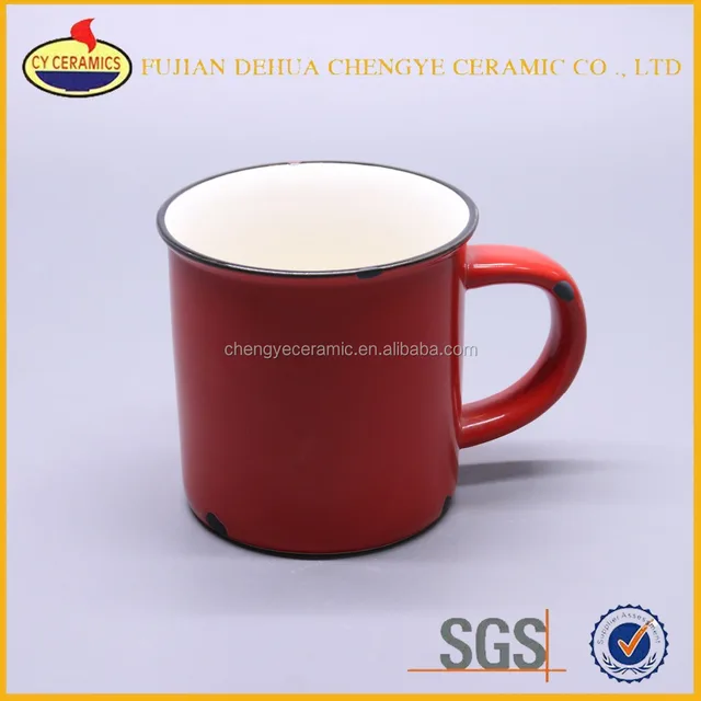 plain white ceramic mugs ceramic coffee mug