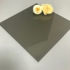high quality Dark Grey stained glass tempered toughened glass
