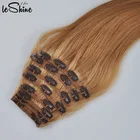 Hair Extensions Clip In Human Can Make YourHairLabels And Packaging Cuticle Aligned Raw Virgin