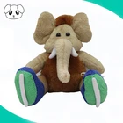 Custom high quality baby soft plush animal elephant plush toy made in Shenzhen