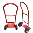 Normal size two wheels hand trolley truck for factory use