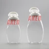 White Silicone Cap Flat Plastic Honey Bottle Flat Squeeze Pet Bottle