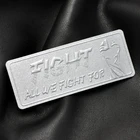 Custom Jacket PVC Patch Sew On Biker Reflective Patches