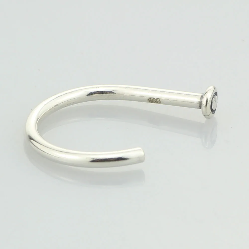 New High Quality Troll Style 925 Sterling Silver Unisex Size rings For Women Girl Charm Bead DIY Jewelry Gifts (9)