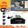 4-Channel Industry-Grade HD Mobile DVR Intergrating 3g, Wi-Fi, GPS and Voice Conversation Full HD GPS Car DVR