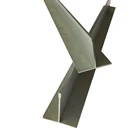 Customized size aluminum edge T shape banding for cabinet trim and strip profile